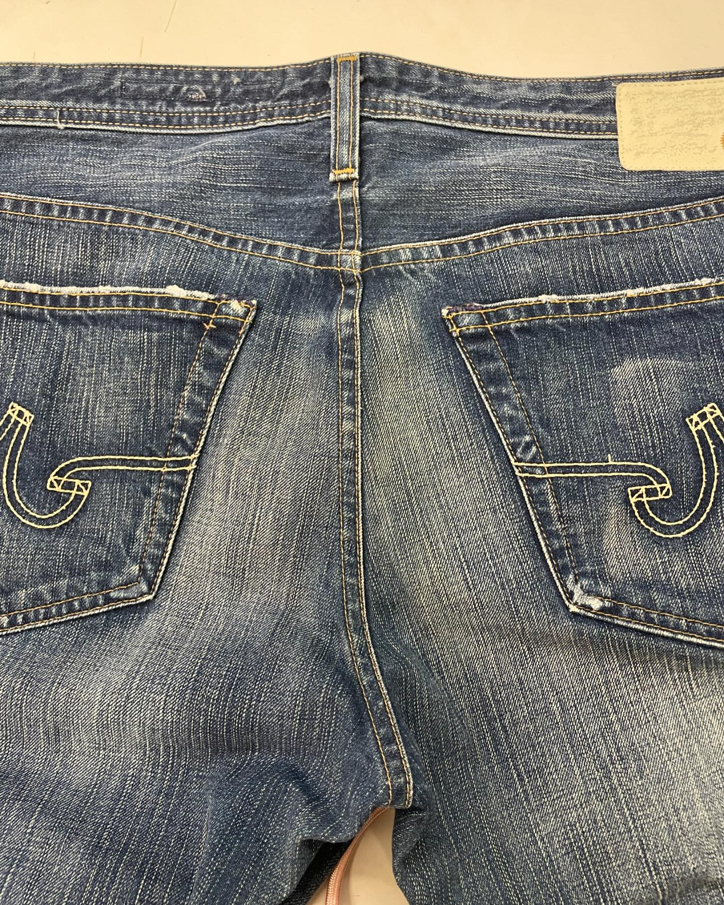 デニムのウエスト詰め👖