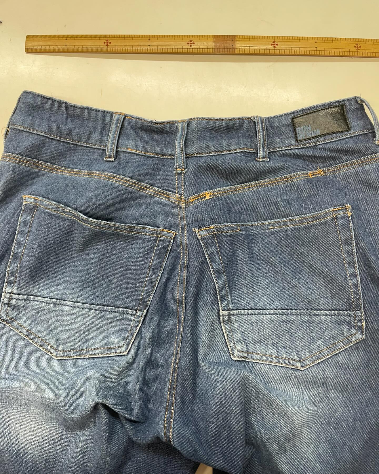 デニムのウエスト詰め👖