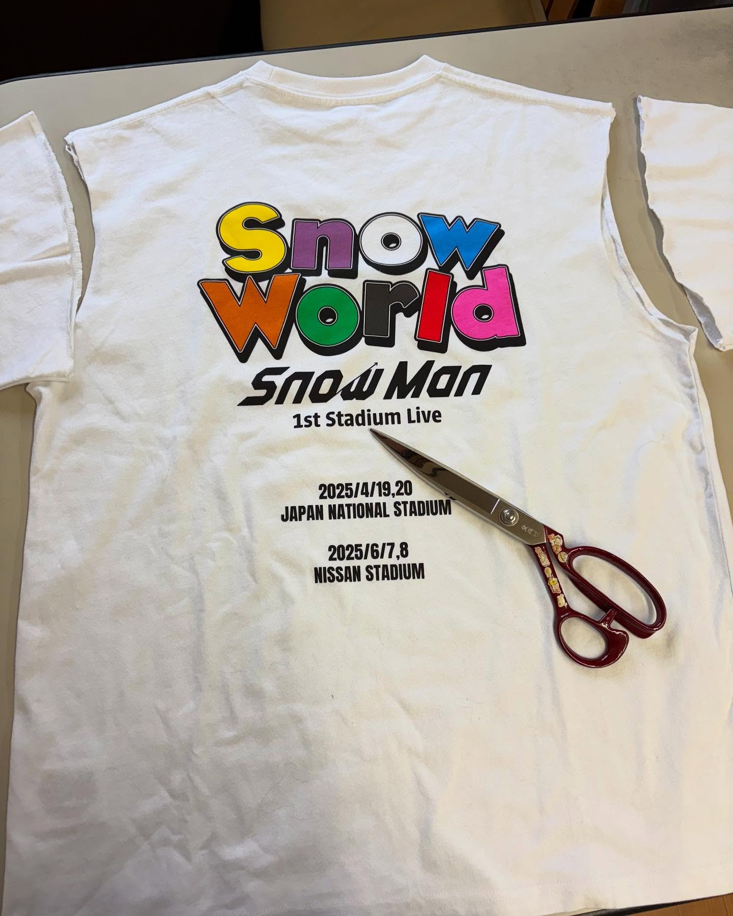 推し活Tシャツ👚👕のリメイク🌟