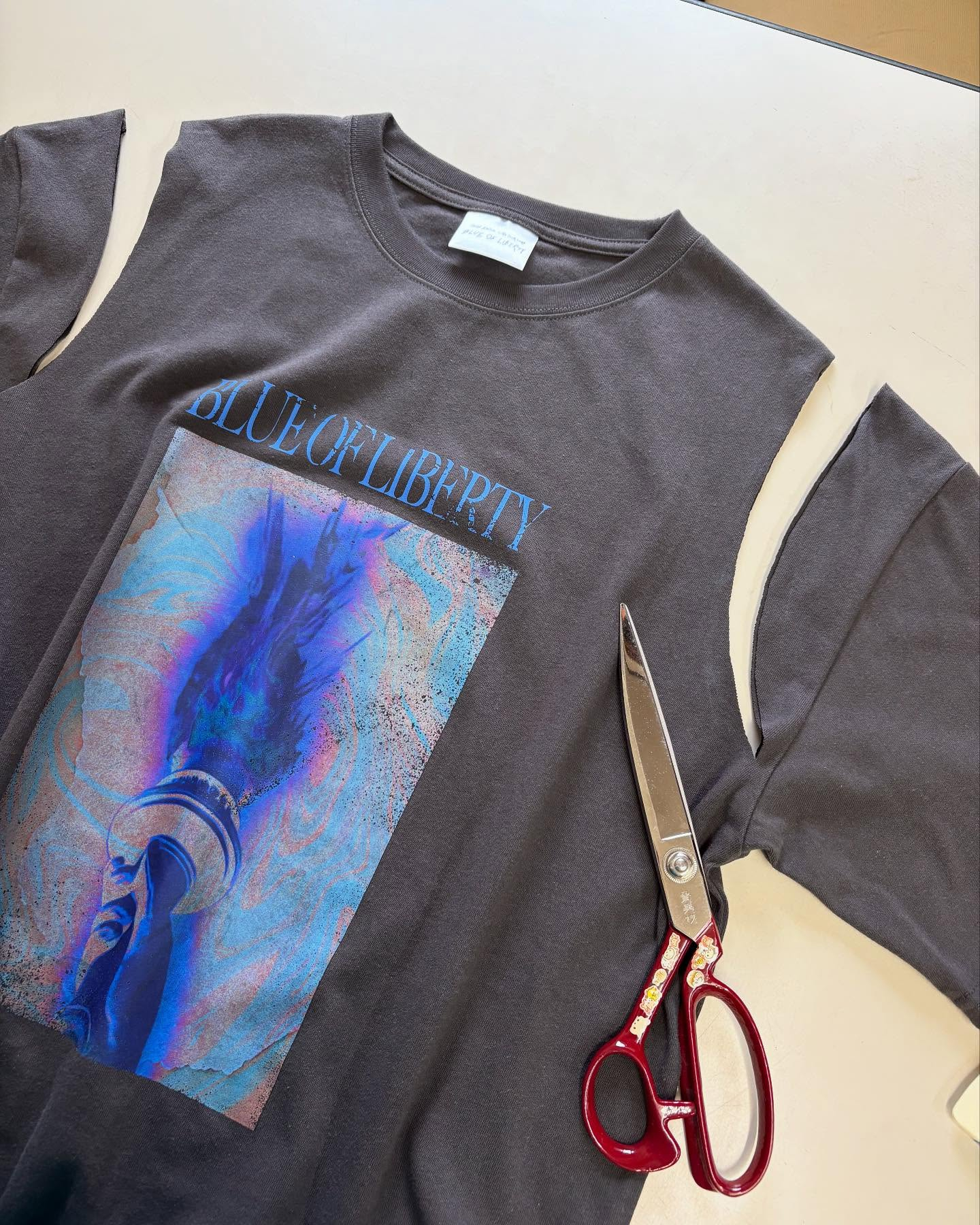 推し活のTシャツ👕リメイク🌟✂️🧵