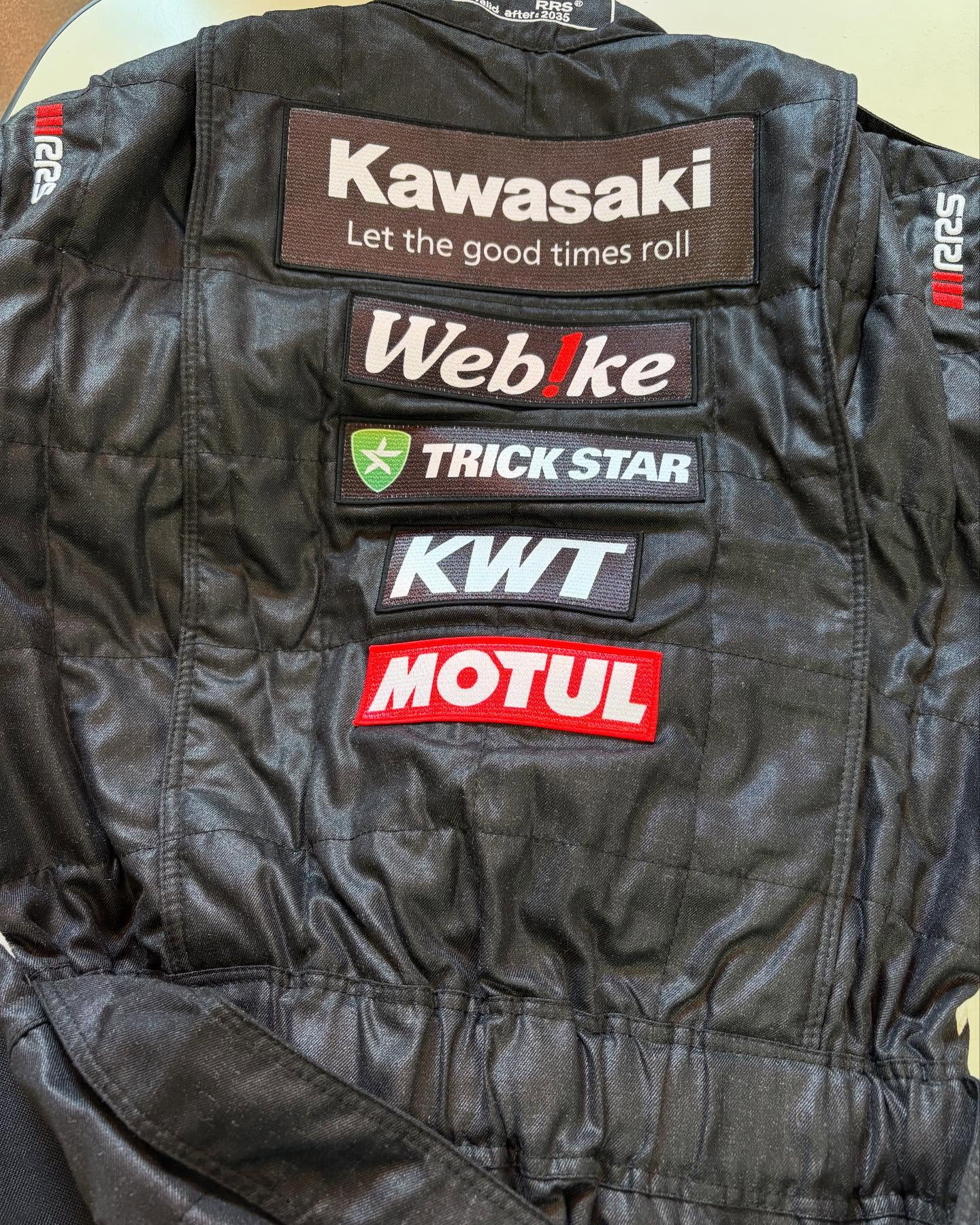 🏍️ワッペン付け🌟🧵🪡