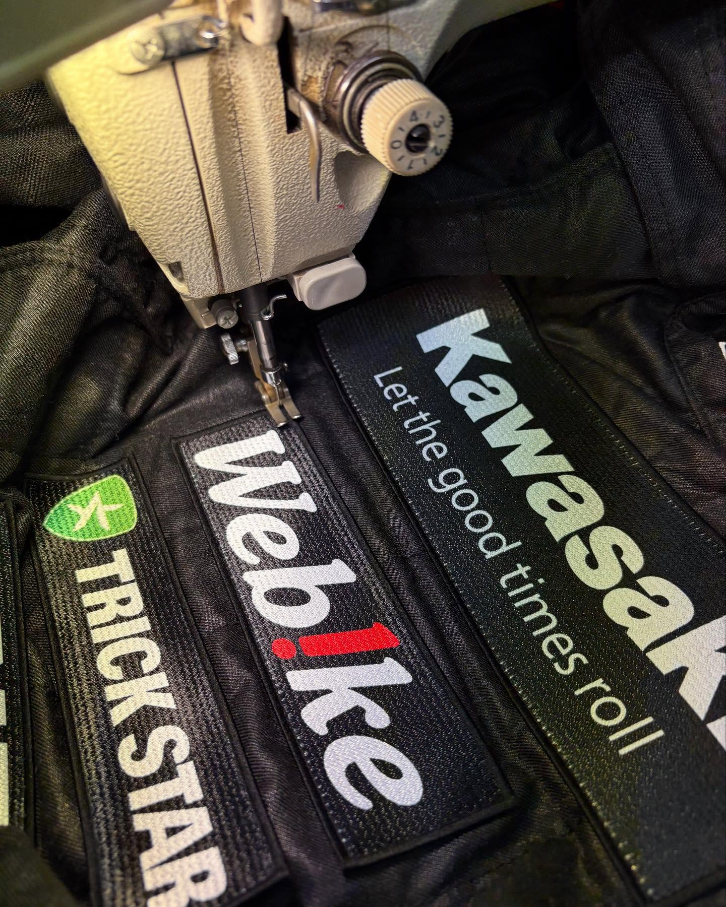 🏍️ワッペン付け🌟🧵🪡