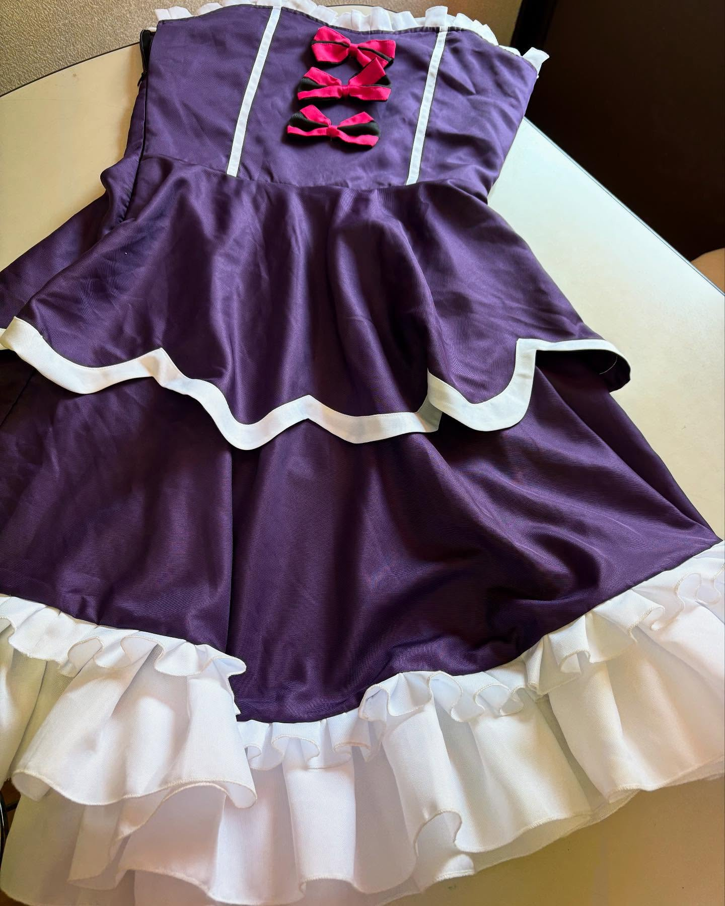 コスプレ衣装の丈直し✂️🧵