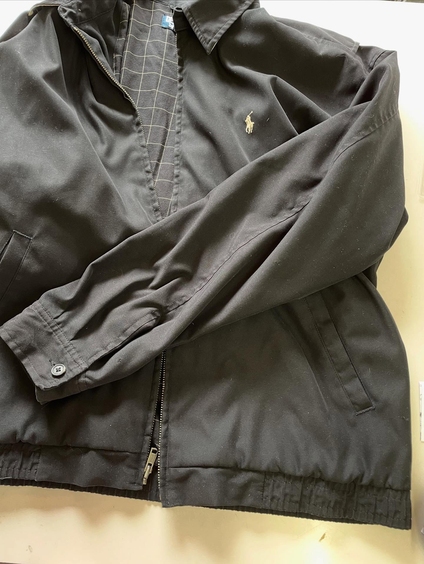 ブルゾンのウエストゴム替え🧵🪡