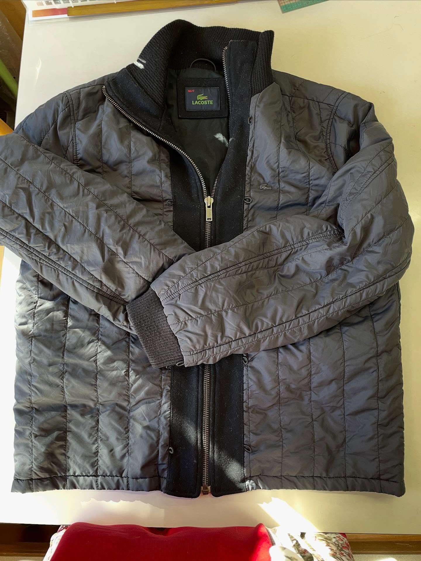 ブルゾンのウエストゴム替え🧵🪡