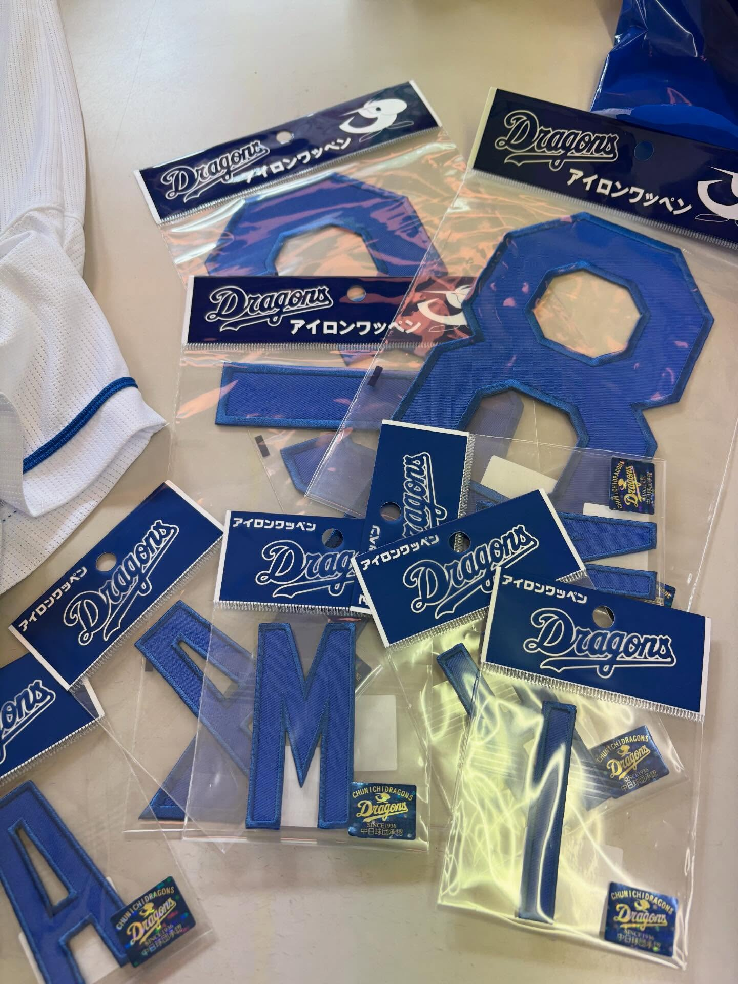 ワッペン付け🧵🪡