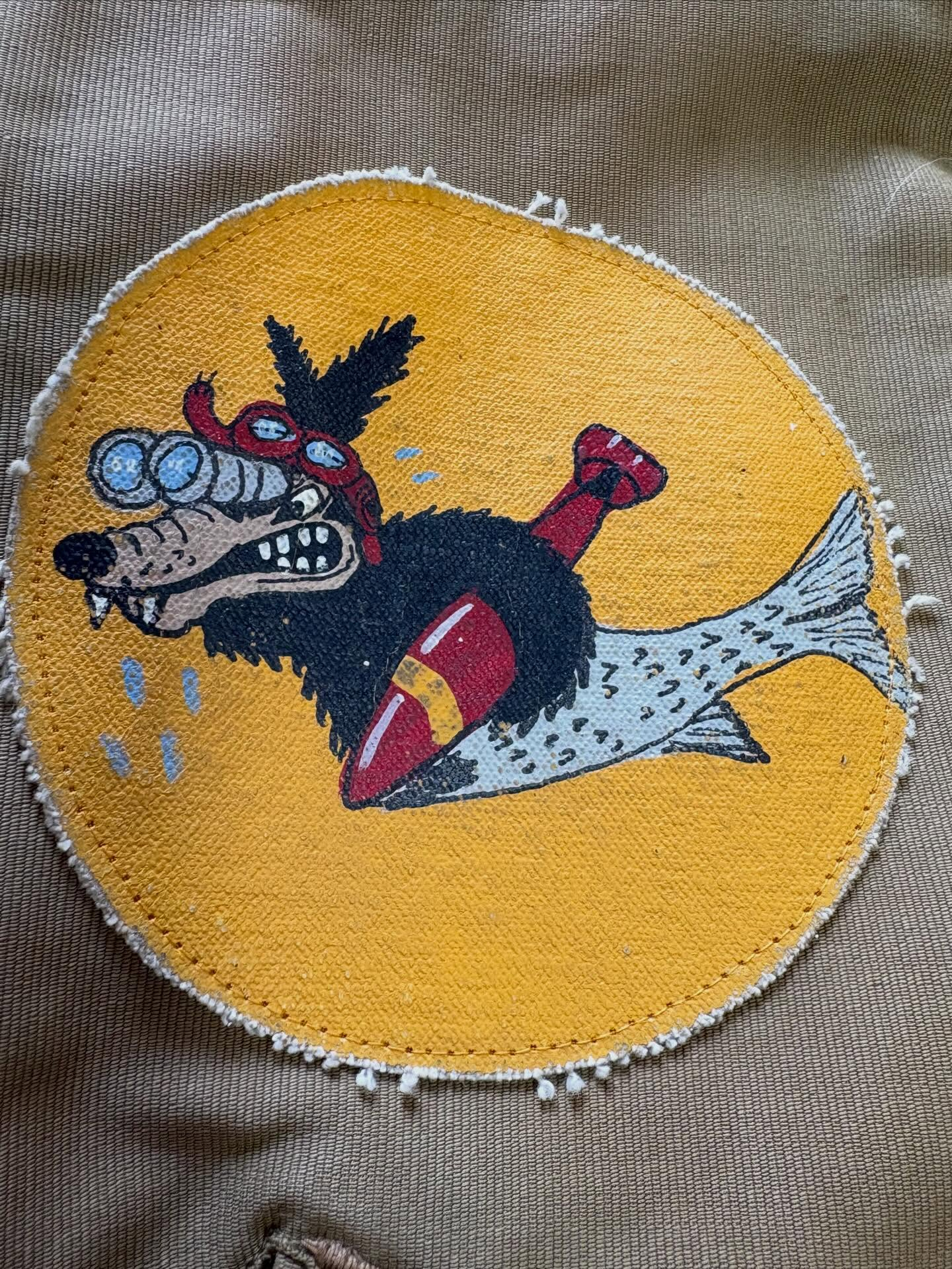 ワッペン縫い付け🧵🪡