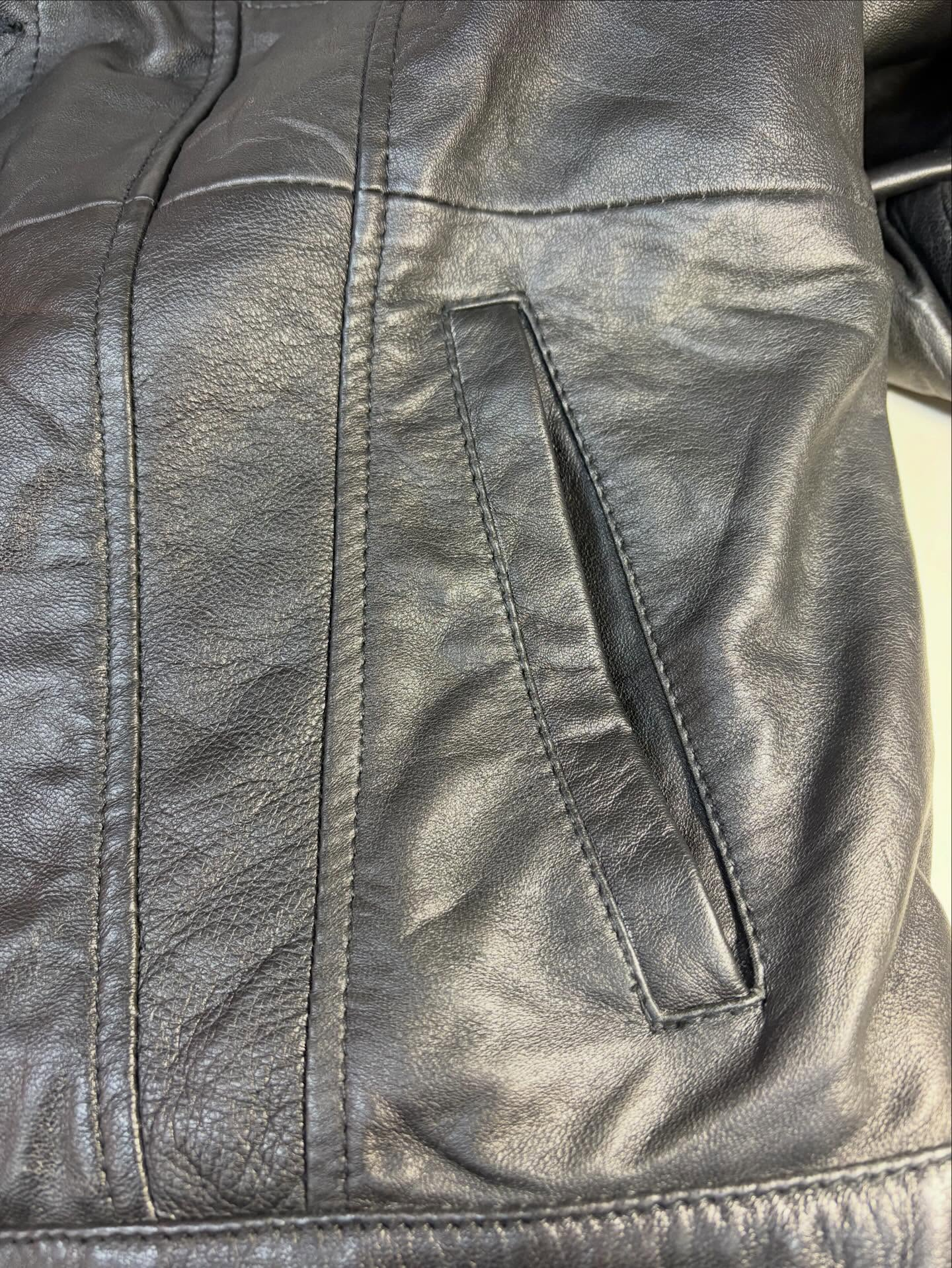 革ジャンのスナップボタン🔘