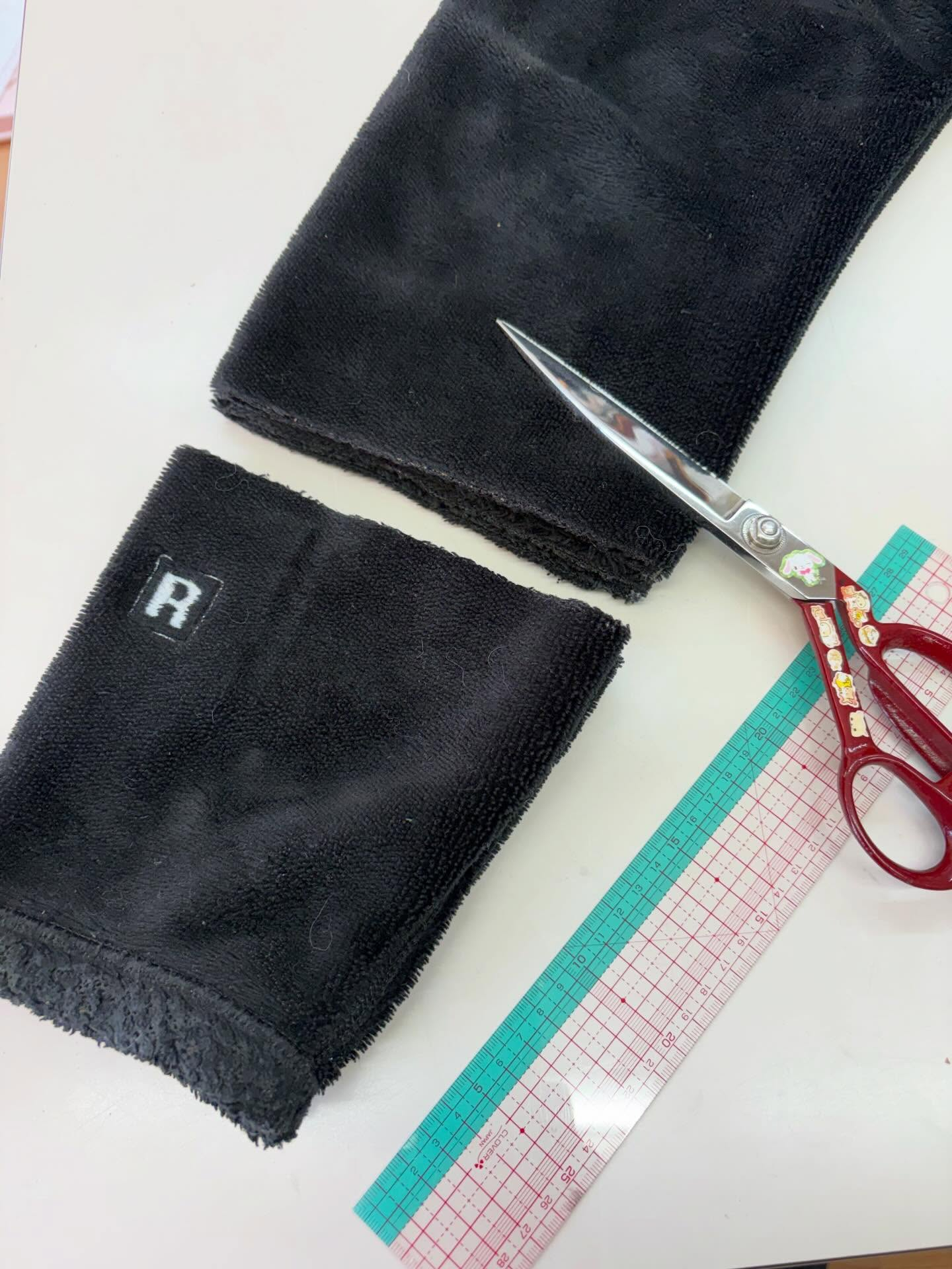 フリース素材のお直し✂️🧵🪡