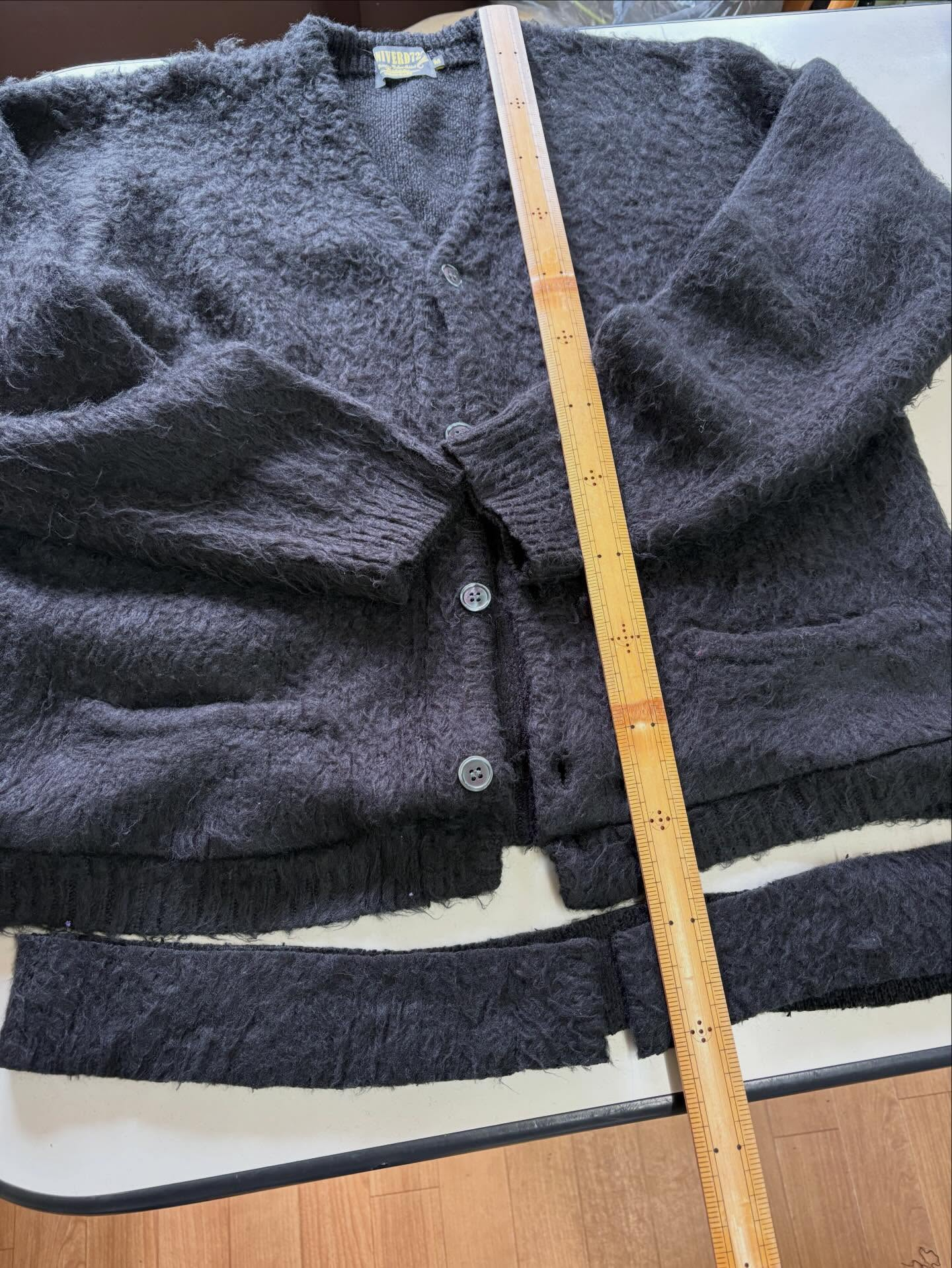 フリース素材のお直し✂️🧵🪡