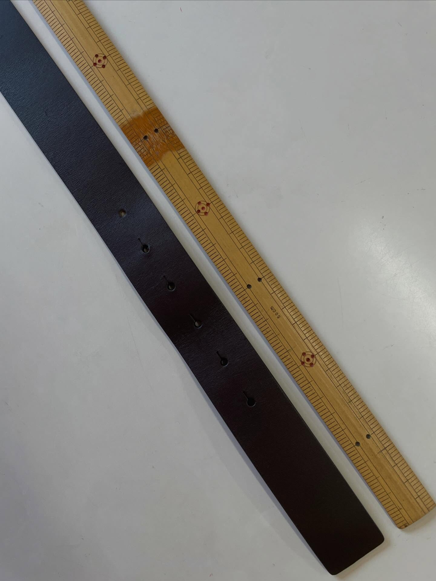 ベルトの穴あけ🕳️👗👖