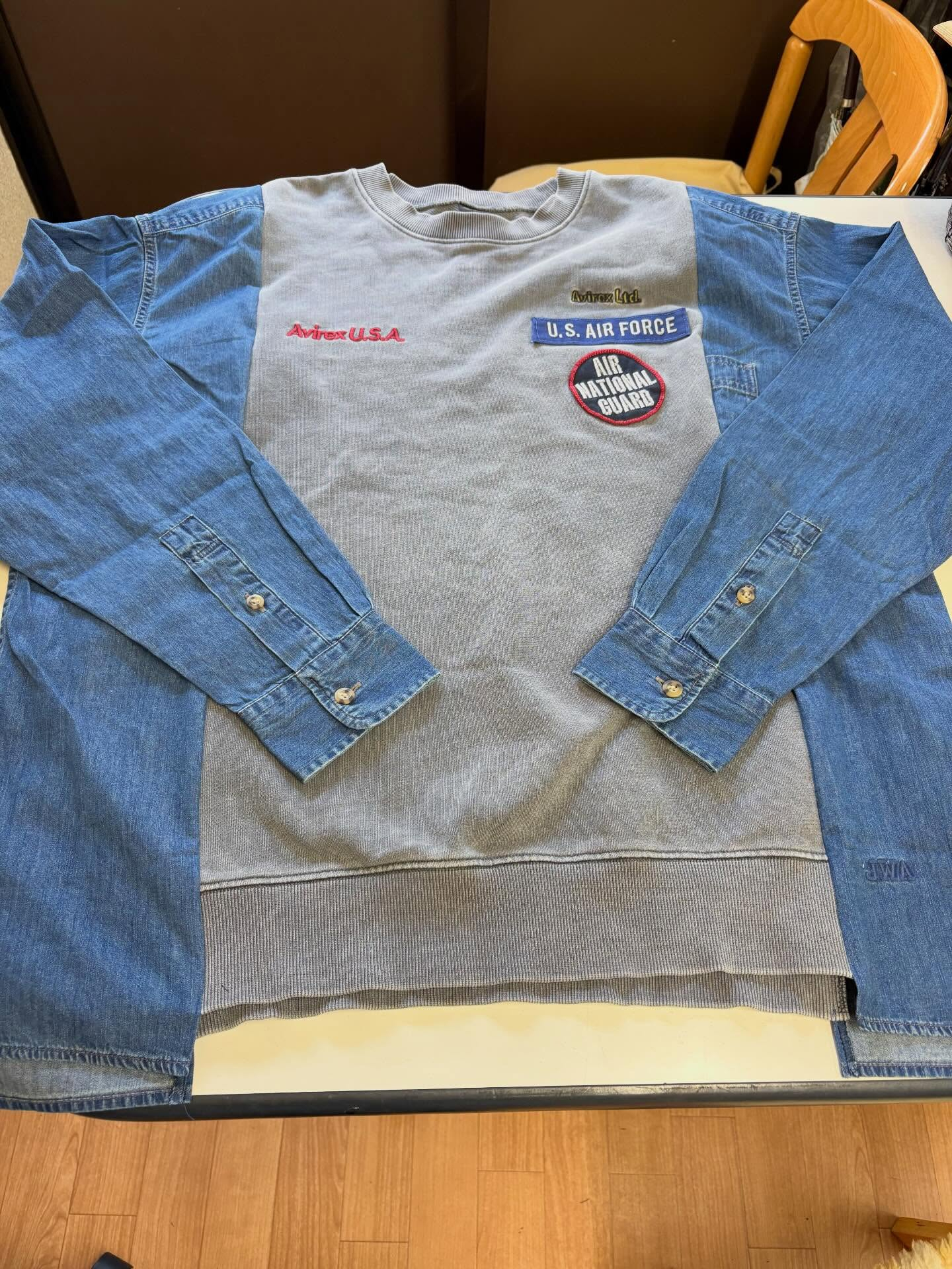 シャツのリメイク👕✂️🧵