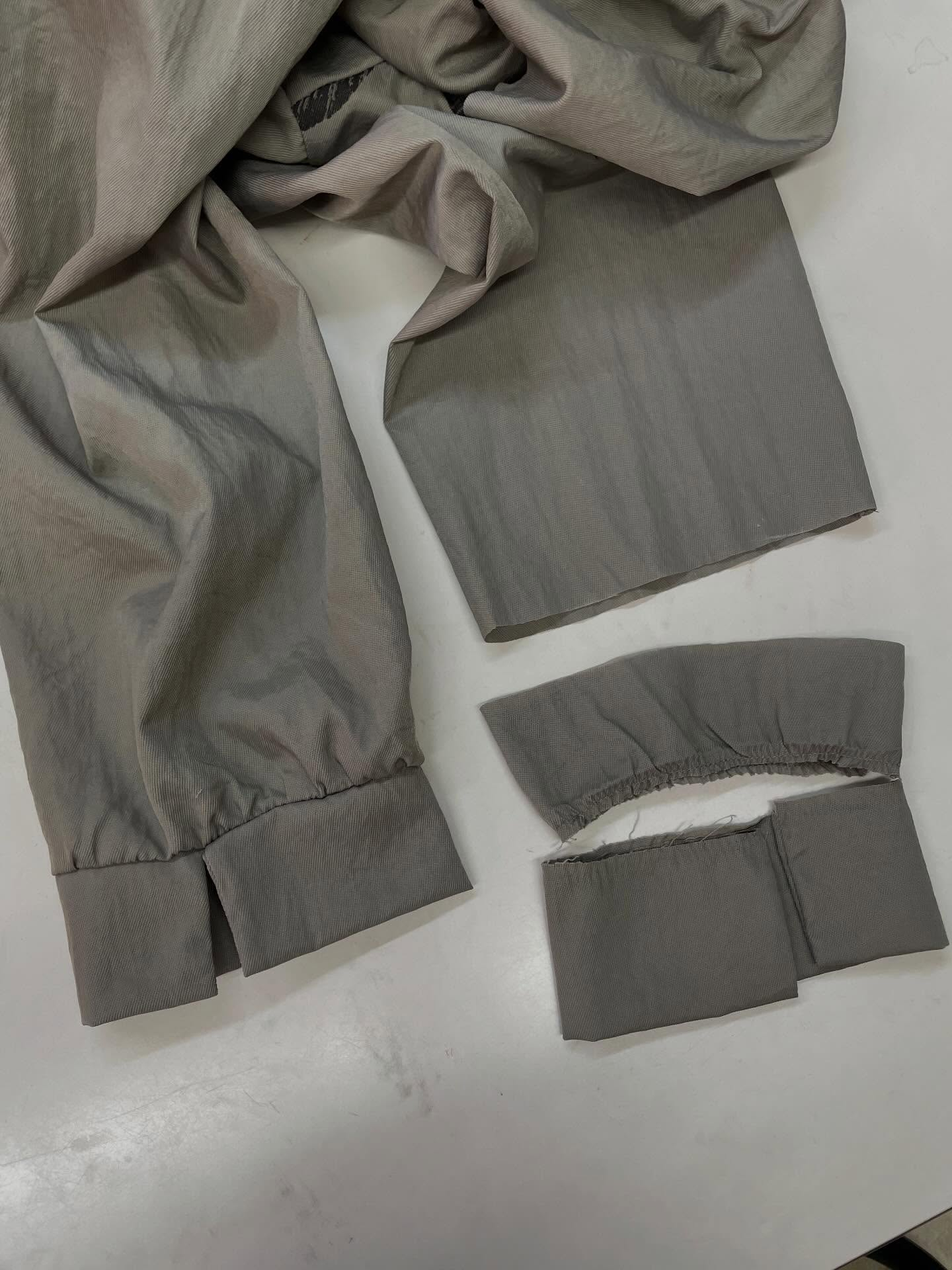 シャツ袖丈着丈カット✂️
