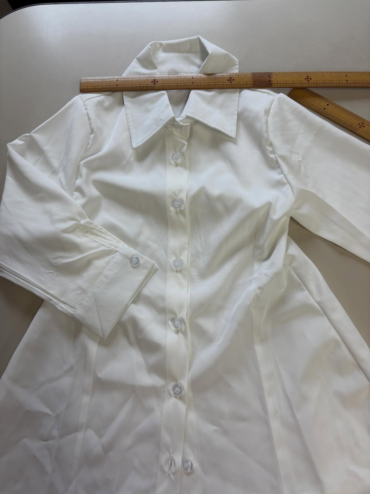 シャツ袖丈着丈カット✂️