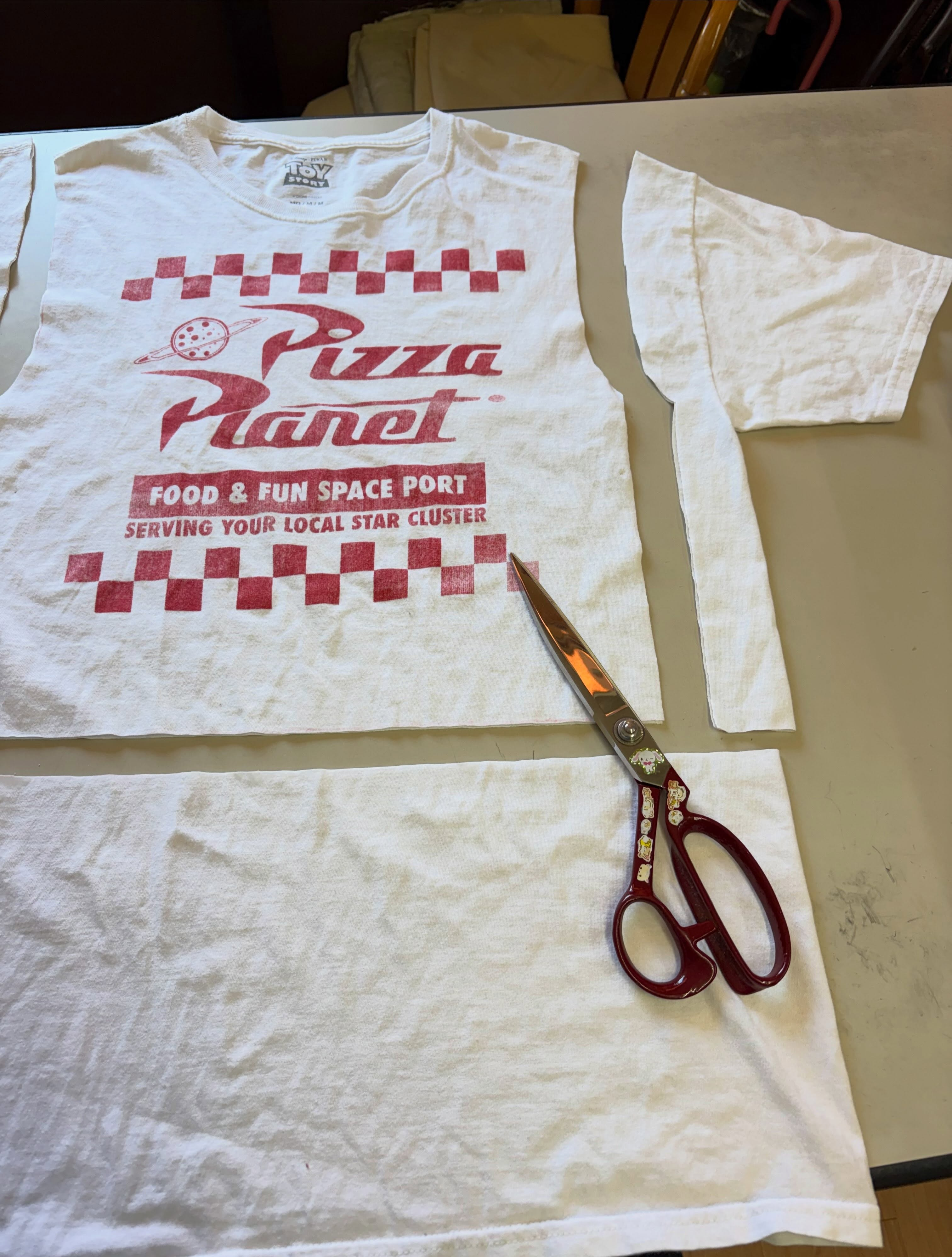 Tシャツのリメイク✂️