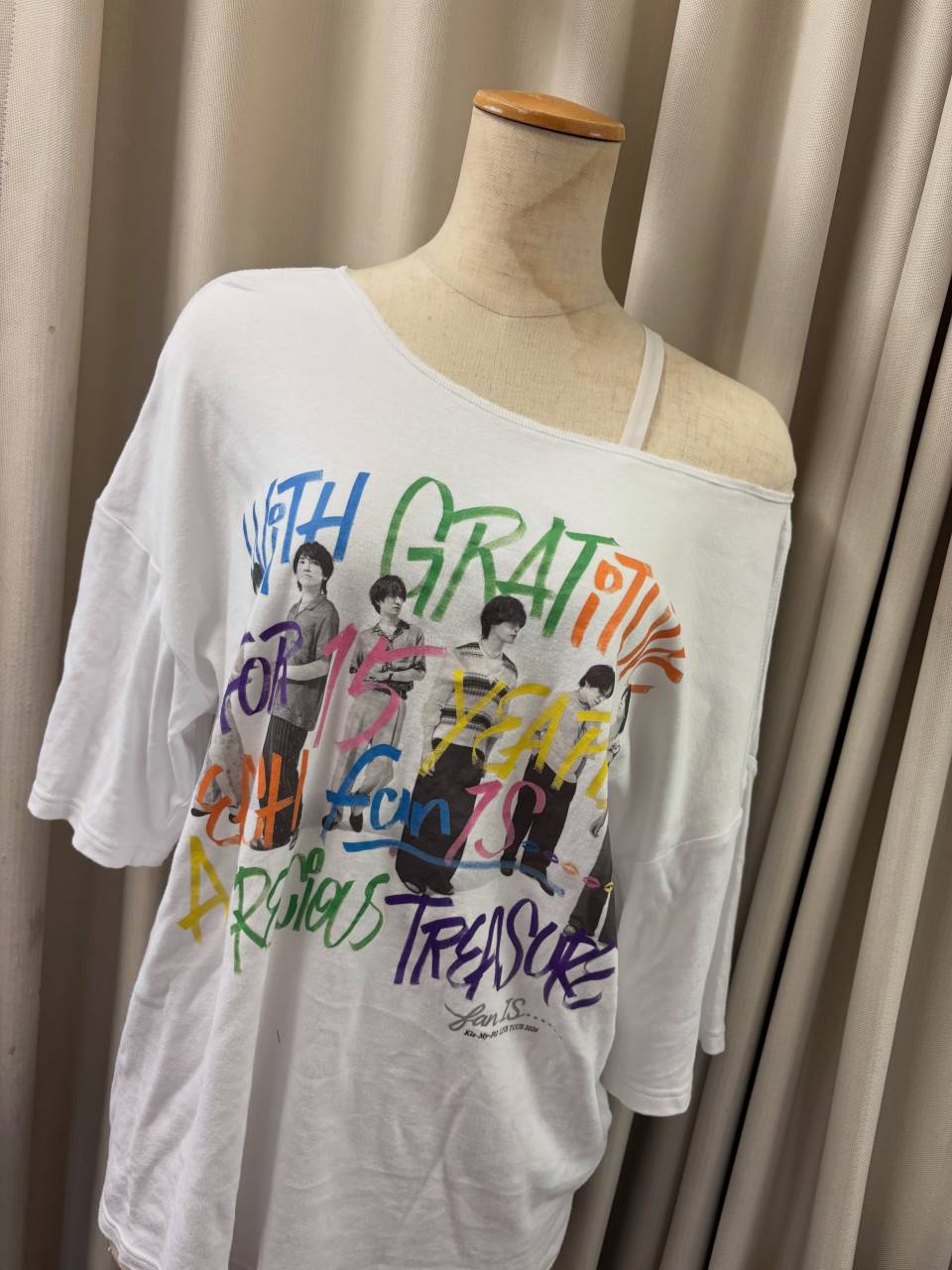 推しTシャツリメイク✂️