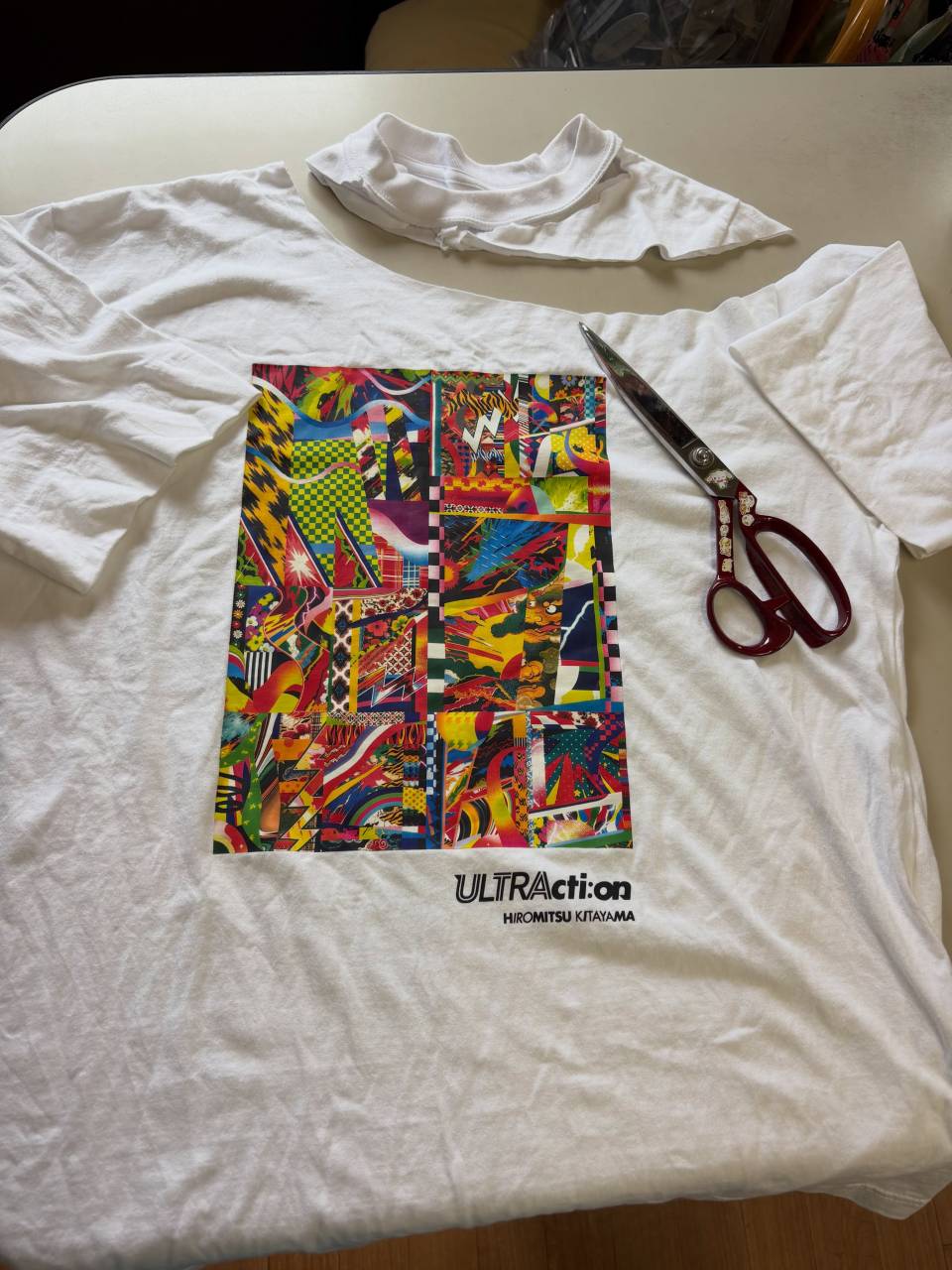 推しTシャツリメイク✂️